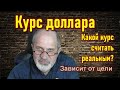 Реальный курс доллара. Какой он? Зависит от того, что Вы делаете с долларом.