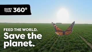Fly Around These Sustainable Dairy Farms | Dairy Tour 360 VR – Intro screenshot 3