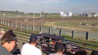 33M Max Stambaugh All Star Sprints Qualifing Waynesfield 6-21-2017