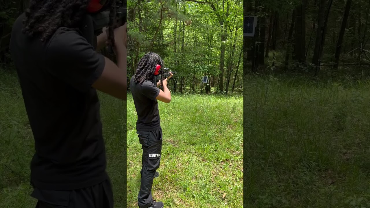 Первый раз стрелял из AR 10 .308 и вот что случилось 😳