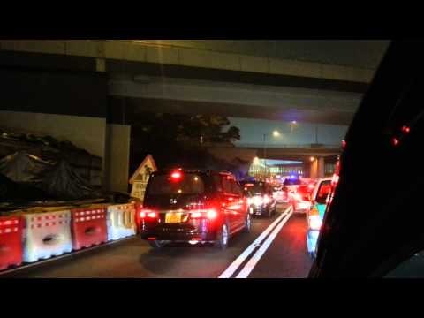 4/4 22:20吐露港車禍後現場直擊