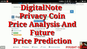 DigitalNote Coin Price Analysis In 2018 : Next Privacy Coin To Moon After Verge