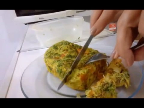 OMELETE FEITO RAPIDINHO NO MICRO-ONDAS #Receita 🌹 MARILENE SARAH FIALHO