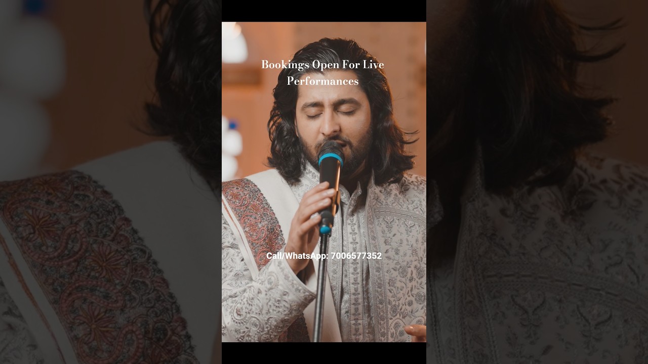 Akhiyan Nu Chain Na Aave || Nusrat Fateh Ali Khan || Owais Bhat Live || Cover || Bookings Open