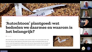 Lunchlezing Over Het Belang Van Wilde Bomen En Struiken, Óók In Je Tuin