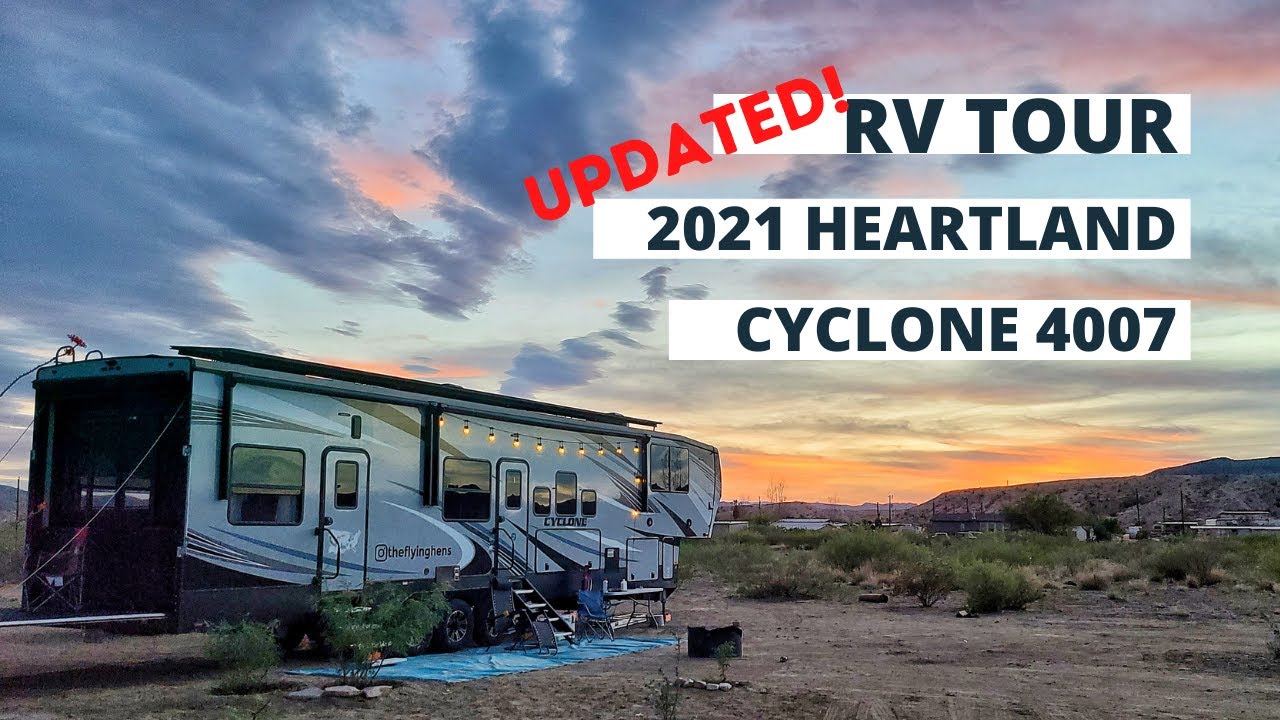 UPDATED: 2021 Heartland 4007 Cyclone RV Tour
