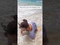 Cinna scared of the water 😂 #twitchclips