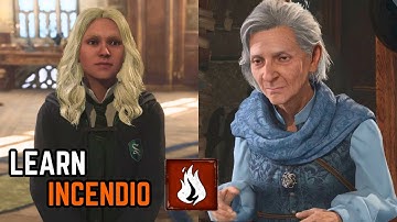Hogwarts Legacy - How To Learn Incendio (Professor Hecat