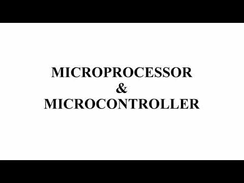 Difference between Microprocessor and Microcontroller