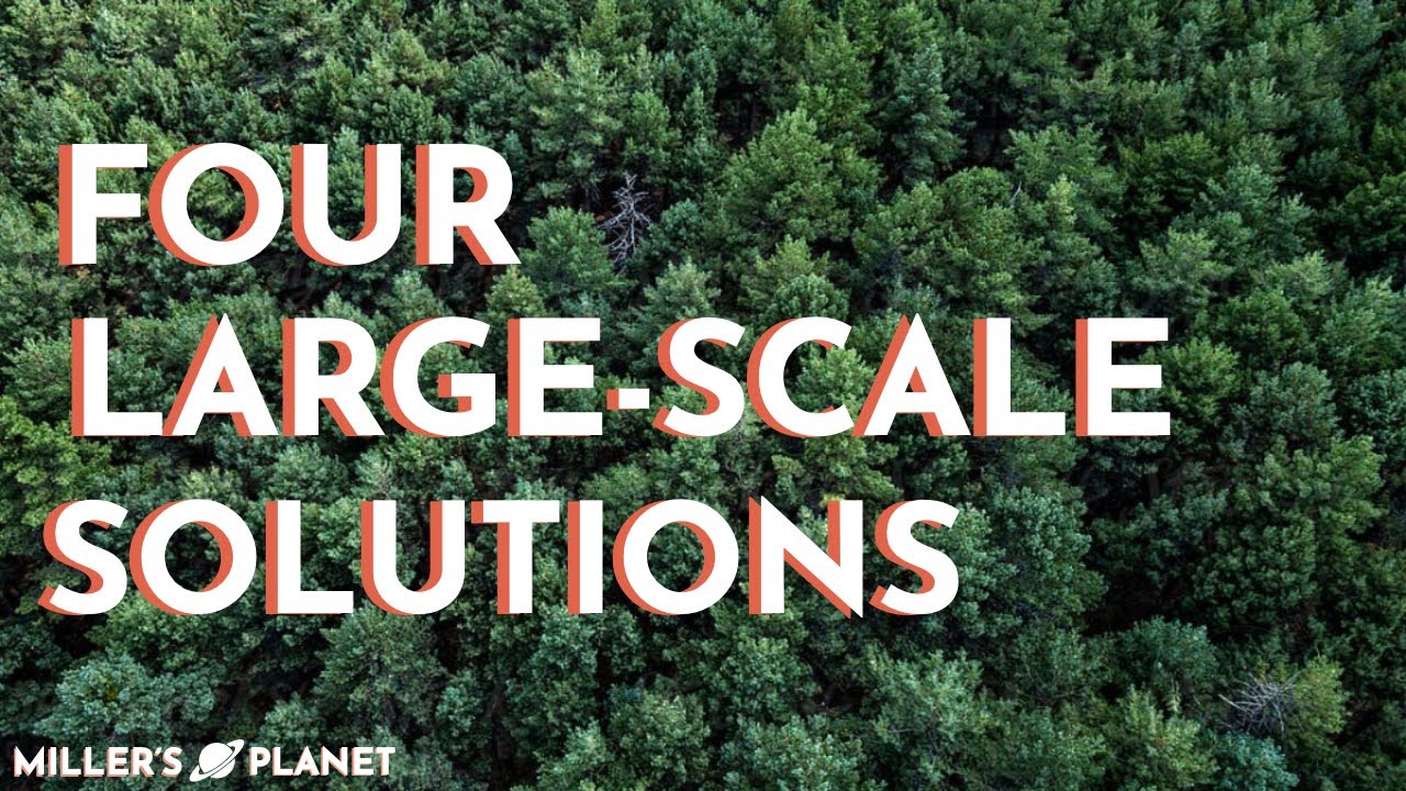 Fighting global warming: Four possible large-scale solutions to the climate crisis