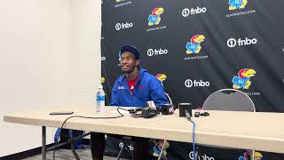 Nik McMillan after KU’s loss to Kansas State