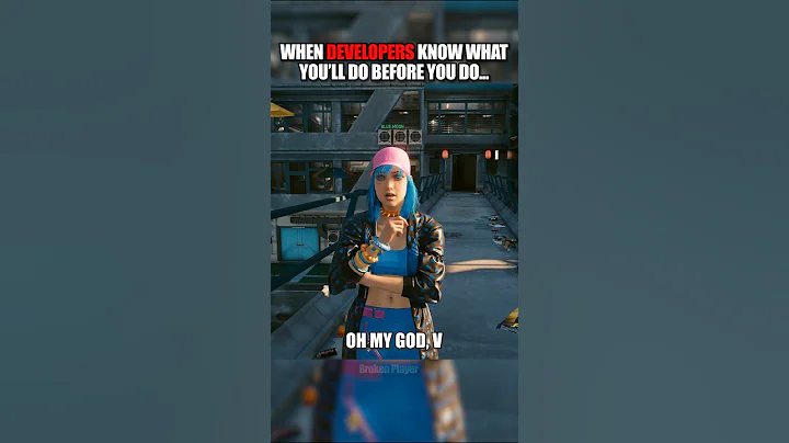 Yes... The Developers knew you'd try that #shorts #cyberpunk