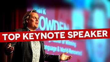 Top Body Language Expert Keynote Speaker 2025 - Mark Bowden