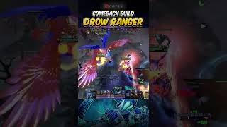 God Mode Drow Ranger 30Kills🔥Pike + Moon Shard COMEBACK  #dota2 #dota2highlights Wealth