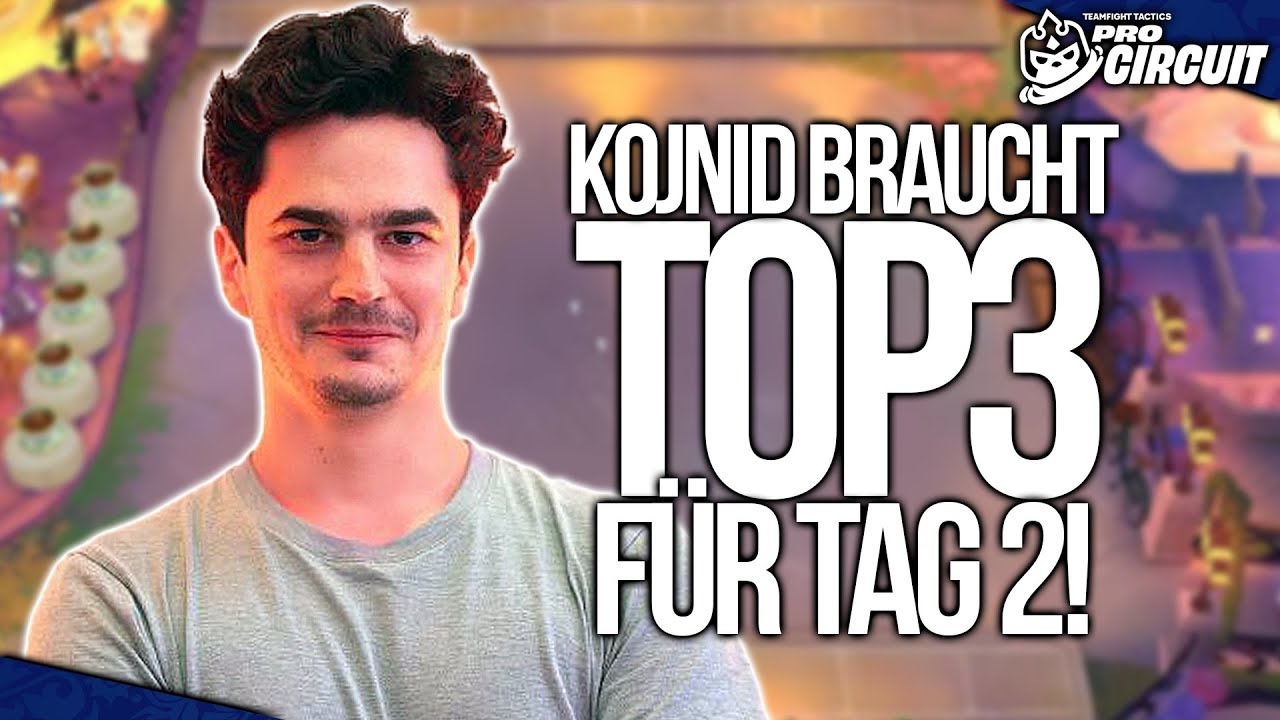 Kojnid braucht Top3 für Tag 2! | TPC1 Game 6 Day 1