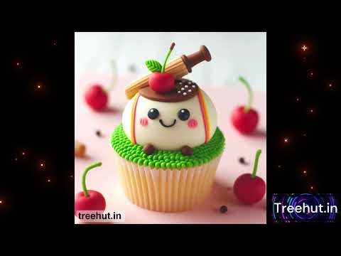 Cricket Bat Cupcake Decoration Ideas, Cupcake Ideas - 5029