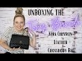 UNBOXING the Tory Burch Kira Chevron Leather Crossbody Bag // Dimensions / First Impression / Price
