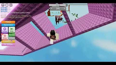 how to do lvl 141 and ezier way!!! (No Jumping Difficulty Chart Obby)