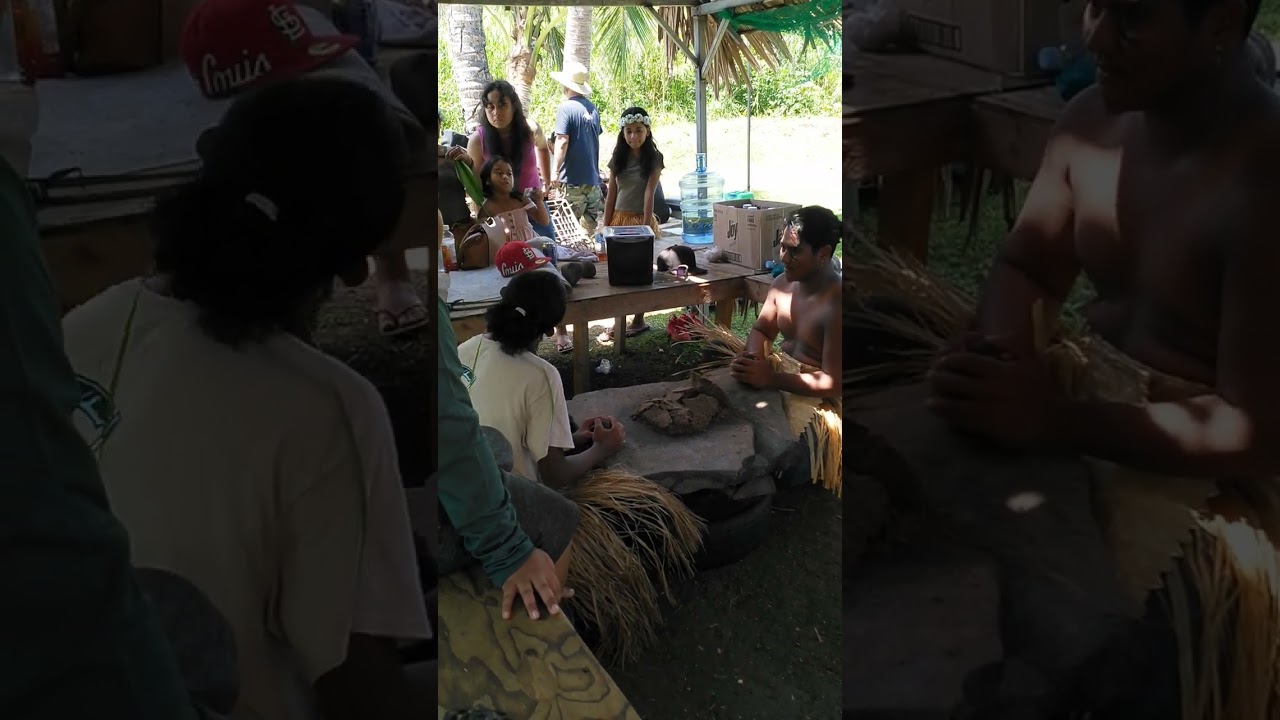 Pacific Islands, day 2: Guam -- Sakau pounders