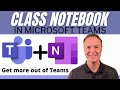 Class Notebook in Microsoft Teams - Tutorial