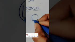 Monika name logo😍#youtubeshorts#shortsvideo#comment your name 🤗