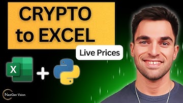 Live Crypto Prices in Excel Using Python: Step-by-Step Guide 🔥