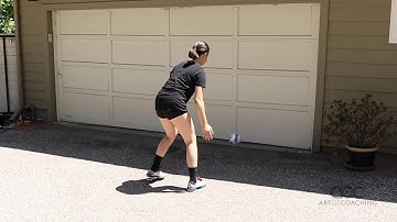 AVCA Video Tip of the Week: Driveway Handball to Improve Footwork