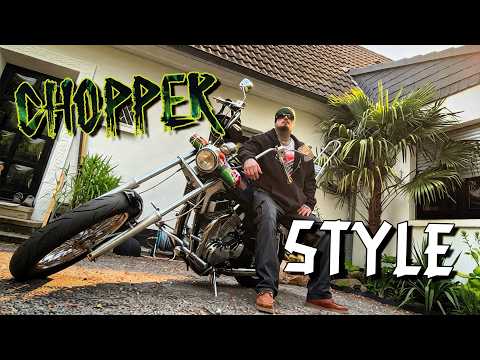 Finally riding my motorcycle again! Bought a chopper
