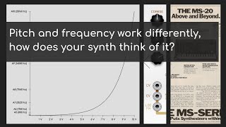 CV, pitch, frequency, and the surprising meaning of exponential FM Profile