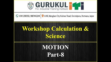 Workshop Calcualtion & Science - Motion Part - 8
