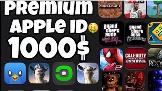 Apple Id Premium Minecraft,Gta All Parts, Bully And All Paid Games For Free
