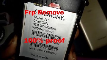 Symphony V47 frp unlock bypass google verification (all mtk,SPD etc)100% tested by online technology