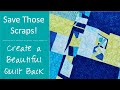 How to Make an Improv Quilt from Scraps: Tutorial