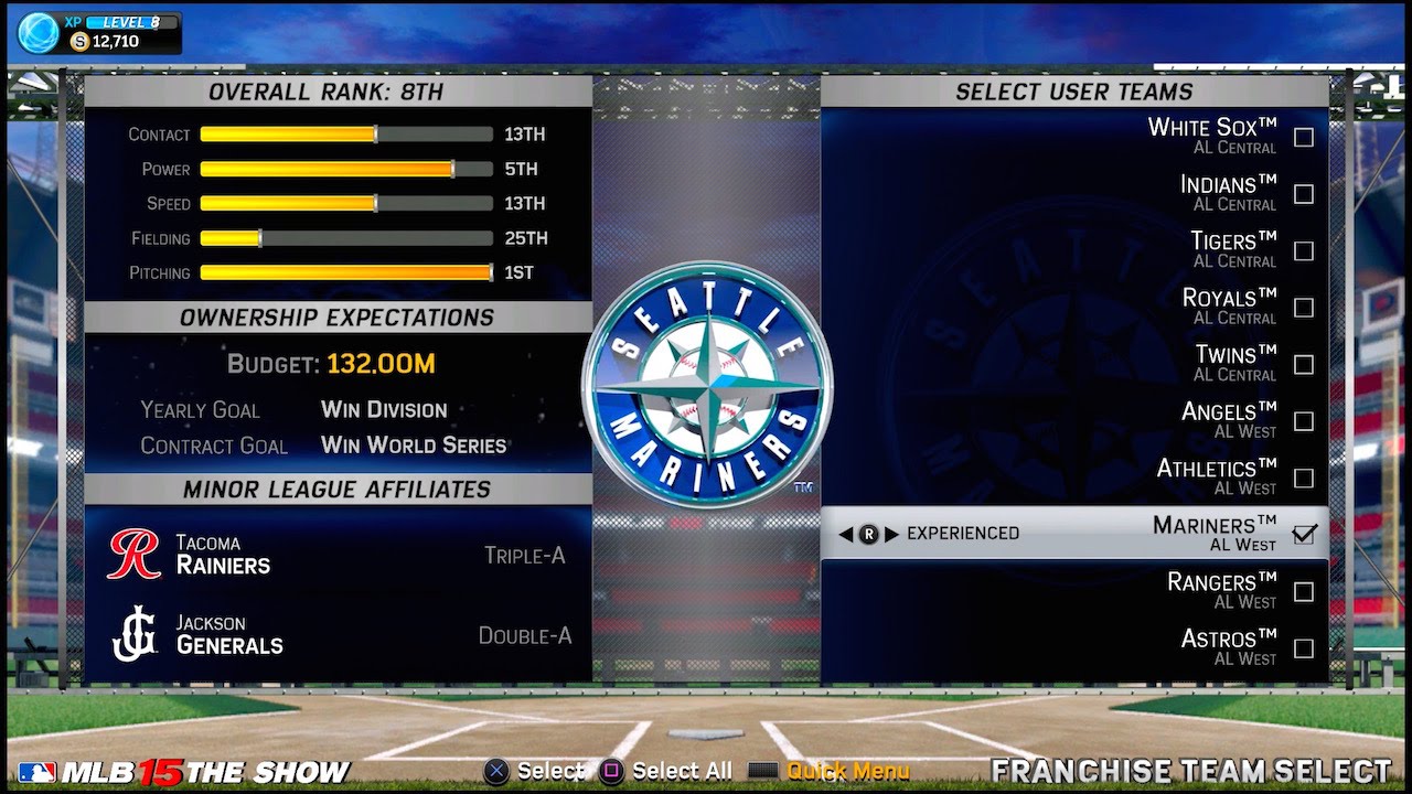 MLB 15 The Show: Franchise Mode - Seattle Mariners [Ep. 1] | Intro