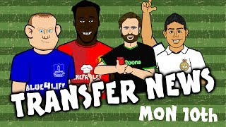 ROONEY to EVERTON! JAMES - DIER - LUKAKU to MAN UTD! 442oons Transfer News July 10