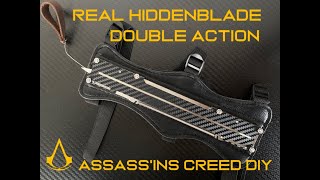 Ins Creed Double Action Metal Real Hidden Blade.fake Weapon .