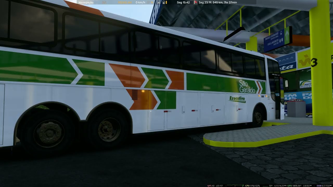 FUI TROLADO NA CHEGADA DA RODOVIÁRIA - JUMBUSS 360 K124IB - MAPA EAA | EURO TRUCK SIMULATOR 2