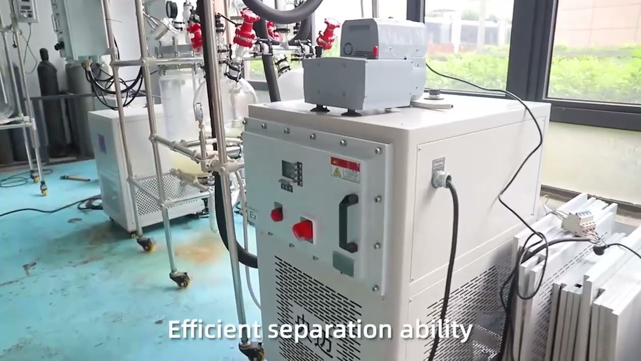 100L Glass Distillation Reactor | Pilot Plant Distillation Reactor