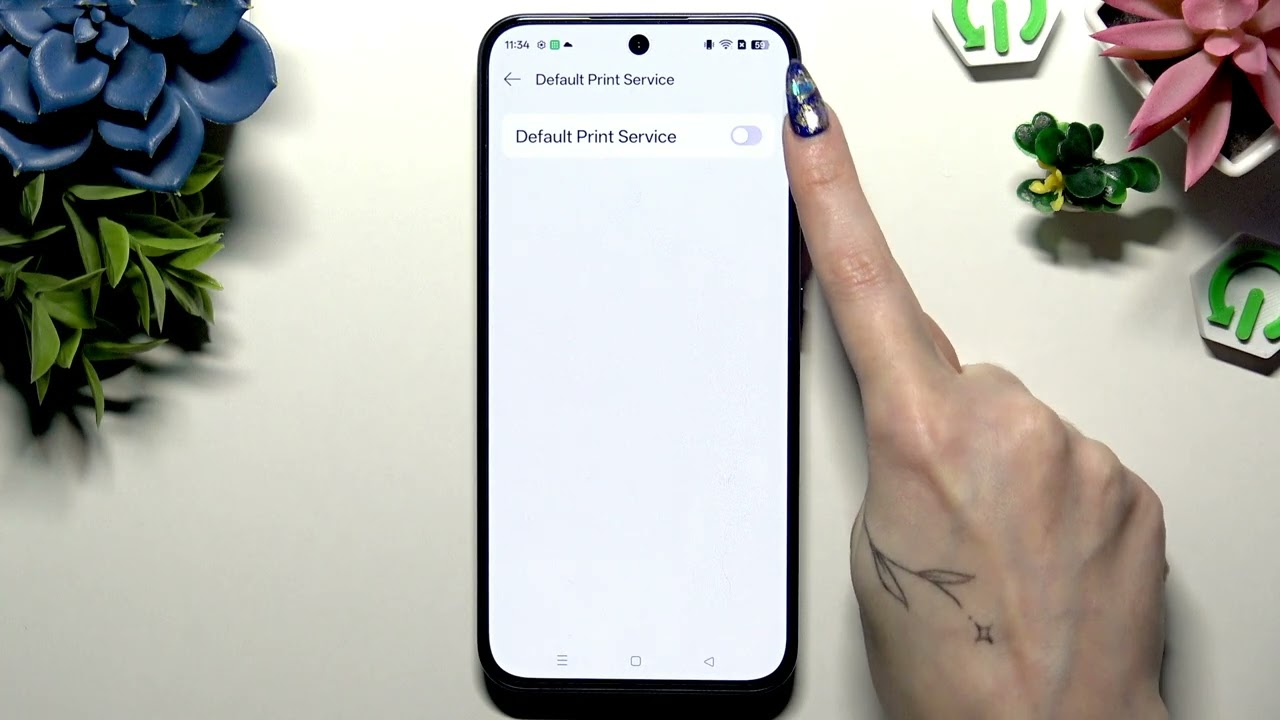OPPO Reno15 FS – Как подключиться к принтеру