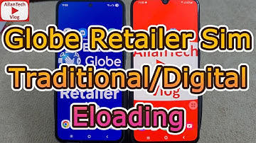 🔴 GLOBE RETAILER SIM Traditional E-Loading at Digital E-Loading