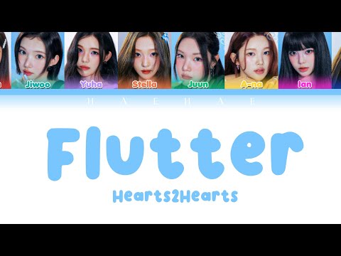 Hearts2Hearts - Flutter Lyrics (Color Coded Lyrics Han/Rom/Pt-Br) Tradução