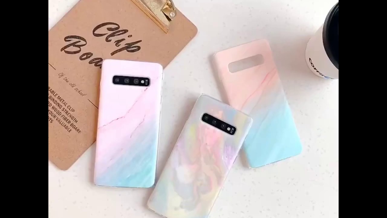 Samsung Frosted Marble Case Cover