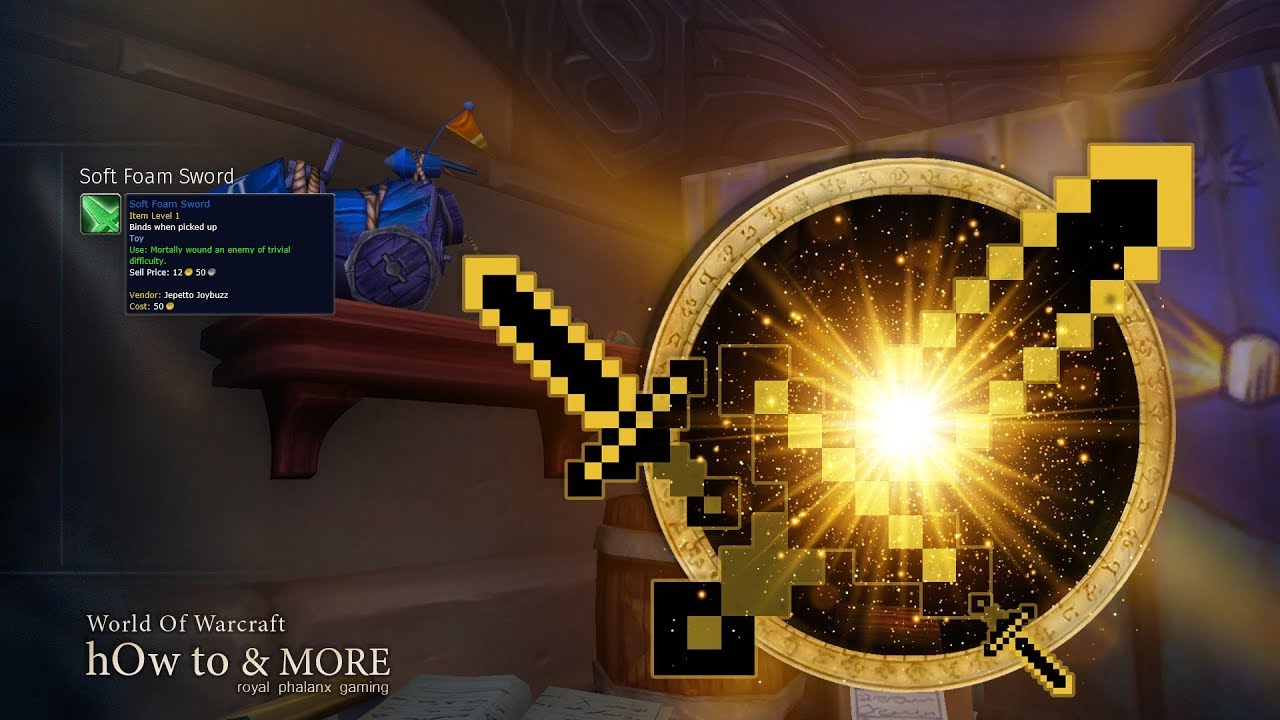 Soft Foam Sword TOY Perfect for doing old quests