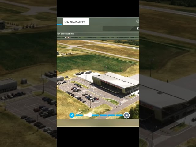 Land on the updated Morova Airport in MSFS  #msfs2020