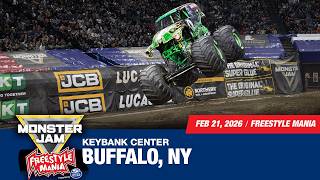 Monster Jam: Buffalo, NY - 2 (Full Event) | Feb 21, 2026 | Freestyle Mania