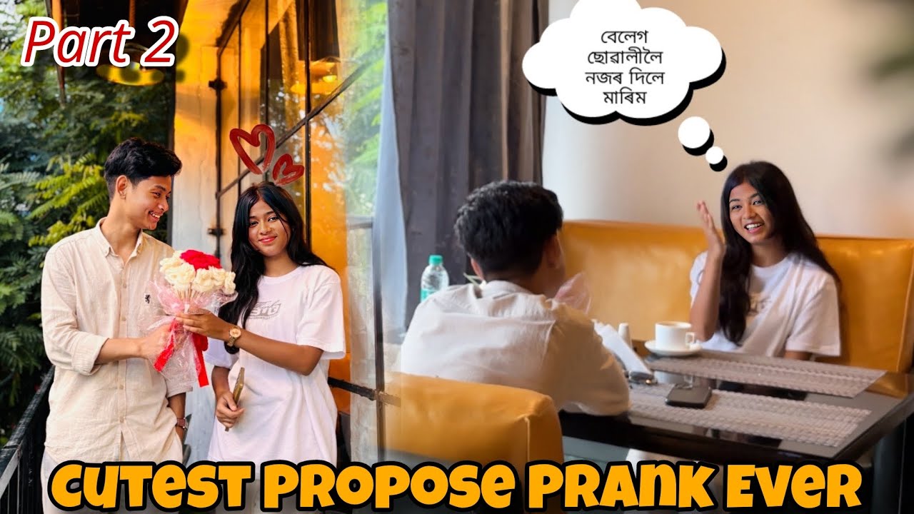 Cutest Propose Prank ever in my Life