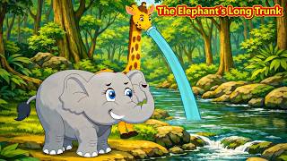 The Elephant’s Long Trunk | Moral Stories in English | Bedtime Stories | Fairy Tales