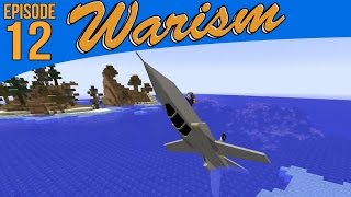 Minecraft Warism - Jet Plane Crash! - Modded War Survival #12