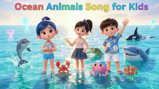 Learn Ocean Animals for Kids | Swim, Dance &amp; Sing Under the Sea | Sula Channel