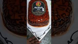 Old Monk Bottle Cake Shape Design Video Cakes